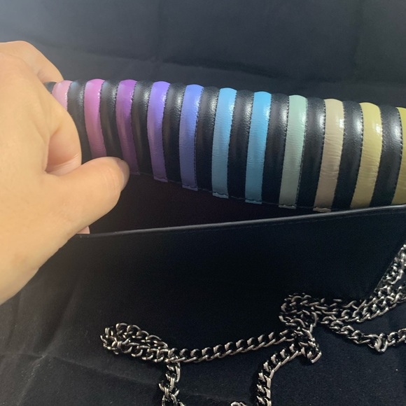 Quilted Lambskin Coach Purse - Picture 5 of 8